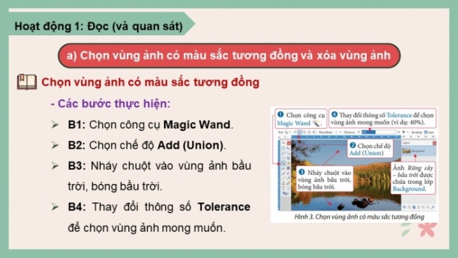 Soạn giáo án điện tử Tin học 8 CTST Bài 9B: Ghép ảnh