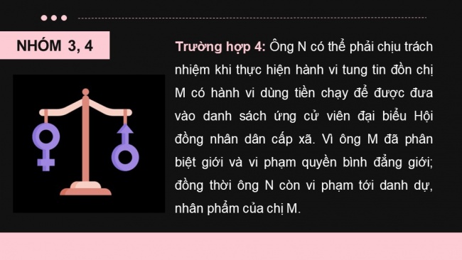 Soạn giáo án điện tử kinh tế pháp luật 11 KNTT Bài 10: Bình đẳng trong các lĩnh vực