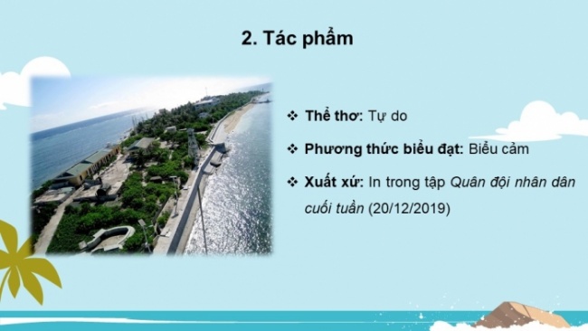 Soạn giáo án điện tử Ngữ văn 8 CTST Bài 7 Đọc 3: Đảo Sơn Ca