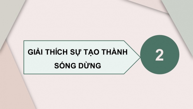 Soạn giáo án điện tử vật lí 11 Cánh diều Chủ đề 2 Bài 4: Sóng dừng