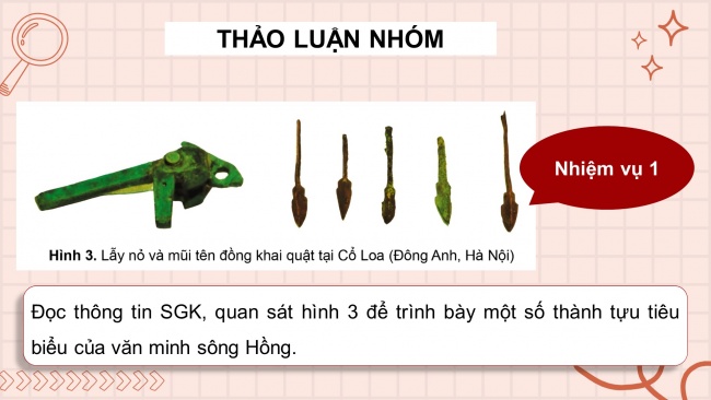 Soạn giáo án điện tử lịch sử và địa lí 4 cánh diều Bài 8: Sông Hồng và văn minh sông Hồng