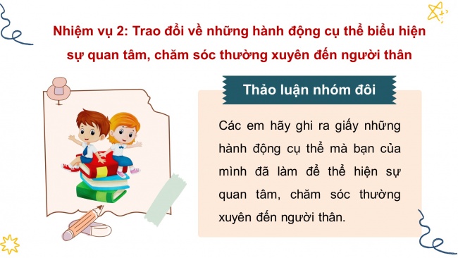 Soạn giáo án điện tử hoạt động trải nghiệm 11 Cánh diều Chủ đề 4: Trách nhiệm với gia đình (P1)