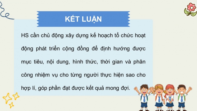 Soạn giáo án điện tử hoạt động trải nghiệm 11 Cánh diều Chủ đề 5: Xây dựng cộng đồng văn minh (P3)