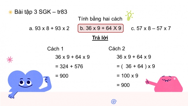 Soạn giáo án điện tử toán 4 cánh diều Bài 35. Luyện tập