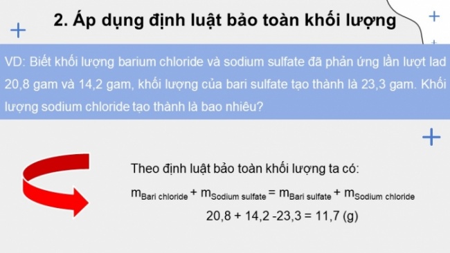 Soạn giáo án điện tử KHTN 8 KNTT Bài 5: Định luật bảo toàn khối lượng và phương trình hoá học