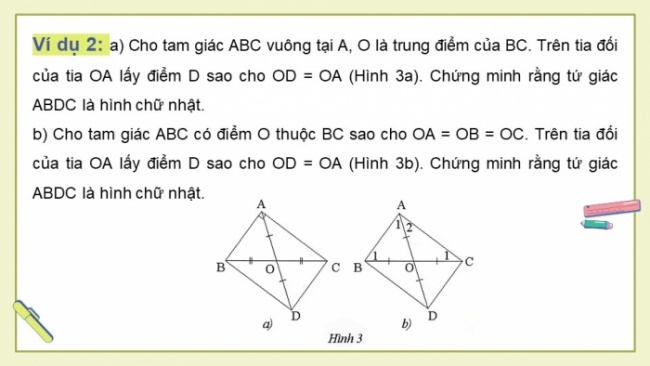 Soạn giáo án điện tử Toán 8 CTST Chương 3 Bài 5: Hình chữ nhật - Hình vuông