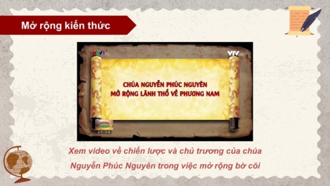 Soạn giáo án điện tử Lịch sử 8 KNTT Bài 6: Công cuộc khai phá vùng đất phía Nam từ thế kỉ XVI đến thế kỉ XVIII