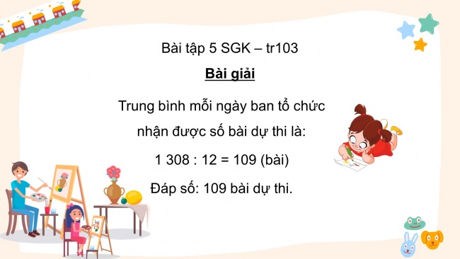 Soạn giáo án điện tử toán 4 cánh diều Bài 46. Luyện tập chung
