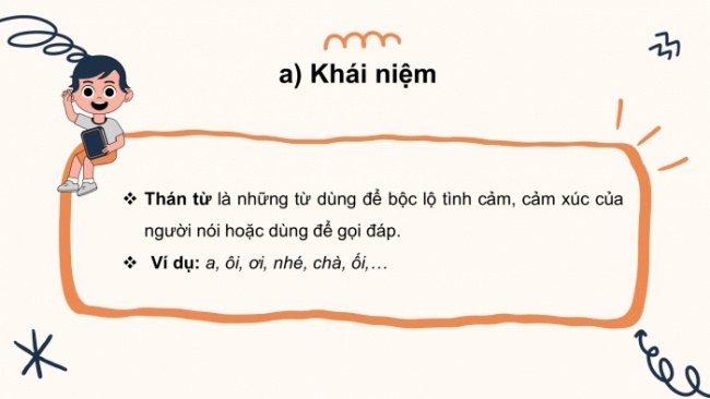 Soạn giáo án điện tử Ngữ văn 8 CTST Bài 5 TH tiếng Việt: Đặc điểm và chức năng của trợ từ, thán từ