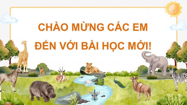 Soạn giáo án điện tử khoa học 4 cánh diều Bài 14: Nhu cầu sống của động vật và chăm sóc vật nuôi (P1)