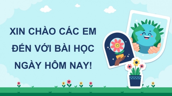 Soạn giáo án điện tử âm nhạc 4 KNTT Tiết 21: Nghe nhạc: Không gian xanh; Ôn bài hát: Hạt mưa kể chuyện