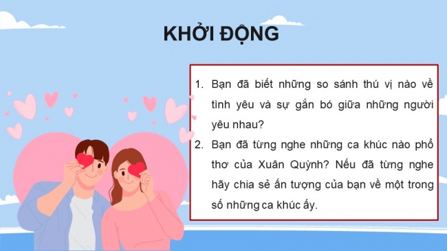 Soạn giáo án điện tử ngữ văn 11 KNTT Bài 4: Thuyền và biển