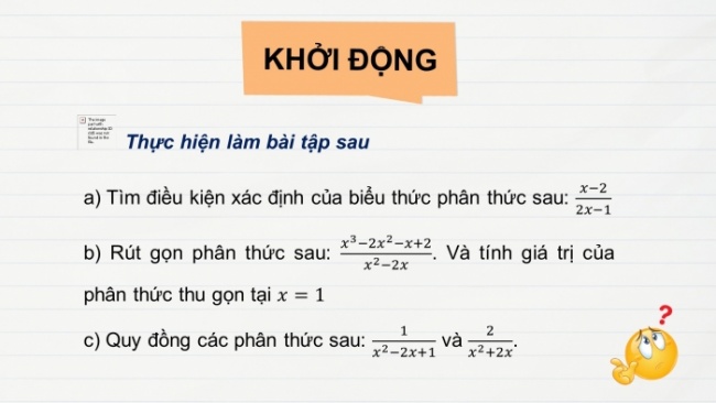 Soạn giáo án điện tử Toán 8 KNTT Bài: Luyện tập chung (chương 6 tr.13)