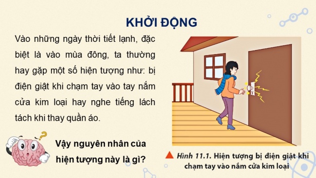 Soạn giáo án điện tử vật lí 11 CTST Bài 11: Định luật Coulomb về tương tác tĩnh điện