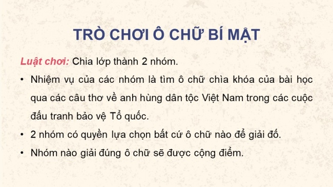 Soạn giáo án điện tử lịch sử 11 CTST Bài 8: Một số cuộc khởi nghĩa và chiến tranh giải phóng trong lịch sử Việt Nam (từ thế kỉ III TCN đến cuối thế kỉ XIX) (P1)