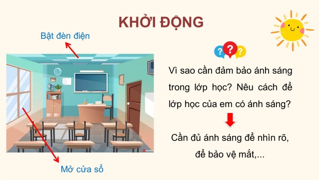 Soạn giáo án điện tử khoa học 4 cánh diều Bài 8: Ánh sáng trong đời sống