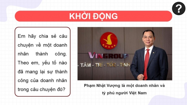 Soạn giáo án điện tử kinh tế pháp luật 11 CTST Bài 7: Năng lực cần thiết của người kinh doanh