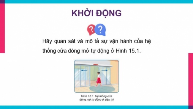 Soạn giáo án điện tử Công nghệ 8 KNTT Bài 15: Cảm biến và mô đun cảm biến