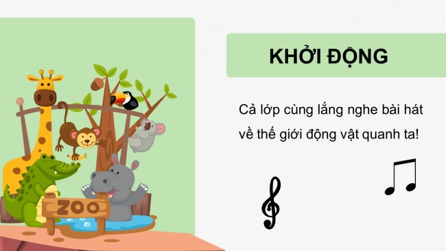 Soạn giáo án điện tử khoa học 4 cánh diều Bài 14: Nhu cầu sống của động vật và chăm sóc vật nuôi (P2)