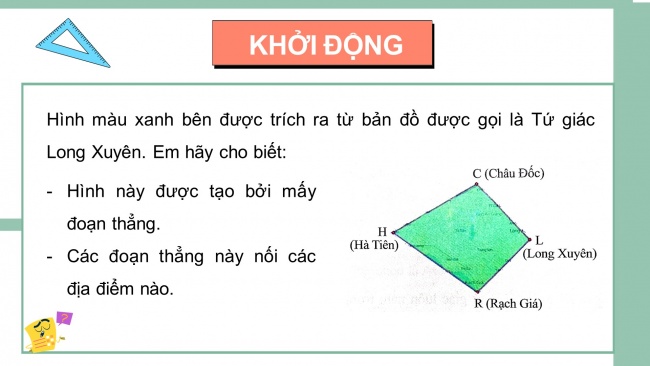 Soạn giáo án điện tử Toán 8 CTST Chương 3 Bài 2: Tứ giác