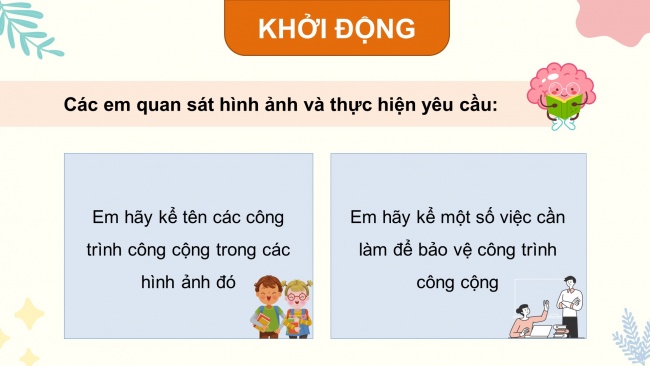 Soạn giáo án điện tử đạo đức 4 cánh diều Bài 8: Em bảo vệ của công