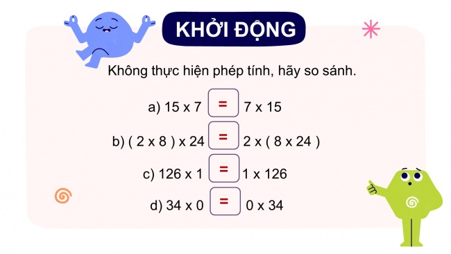 Soạn giáo án điện tử toán 4 cánh diều Bài 35. Luyện tập