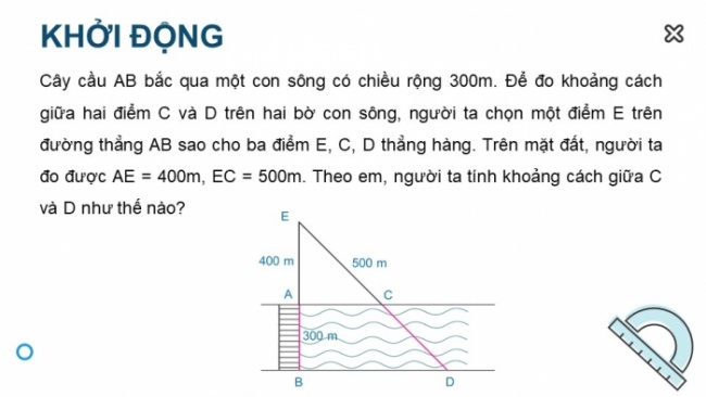 Soạn giáo án điện tử Toán 8 KNTT Bài 15: Định lí Thalès trong tam giác