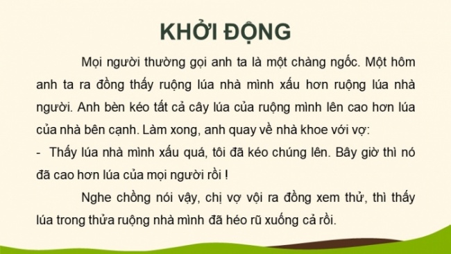 Soạn giáo án điện tử KHTN 8 KNTT Bài 12: Phân bón hoá học