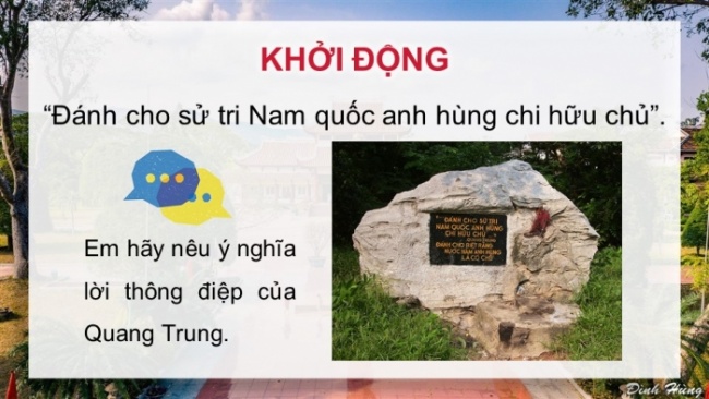 Soạn giáo án điện tử Lịch sử 8 CTST Bài 8: Phong trào Tây Sơn (P1)