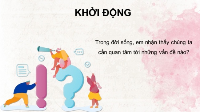 Soạn giáo án điện tử Ngữ văn 8 CTST Bài 4 Nói và nghe: Thảo luận ý kiến về một vấn đề của đời sống