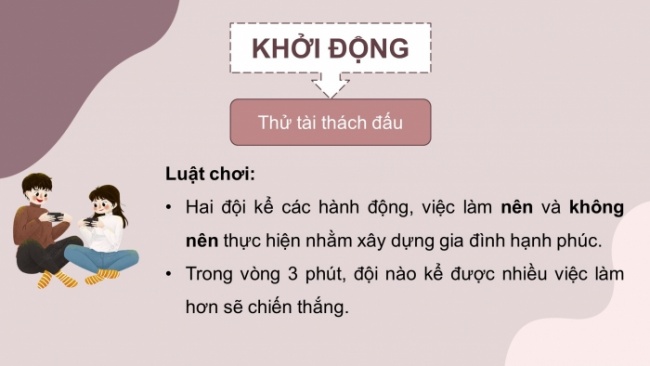 Soạn giáo án điện tử Công dân 8 CTST Bài 7: Phòng, chống bạo lực gia đình