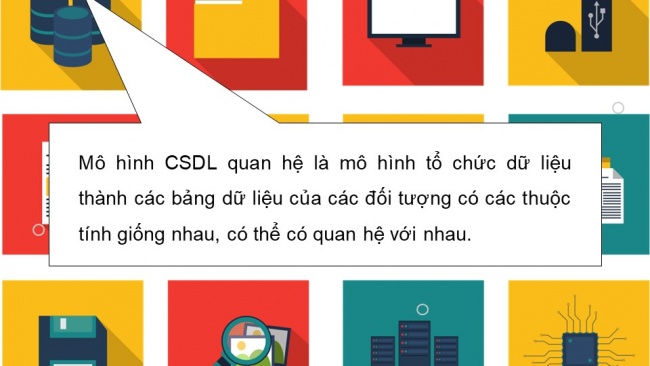 Soạn giáo án điện tử Khoa học máy tính 11 KNTT Bài 13: Cơ sở dữ liệu quan hệ