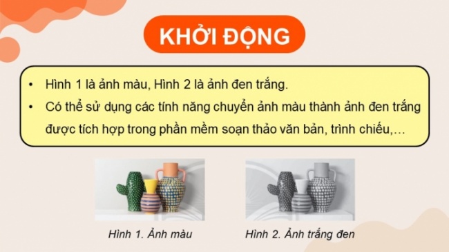 Soạn giáo án điện tử Tin học 8 CTST Bài 8B: Xử lí ảnh