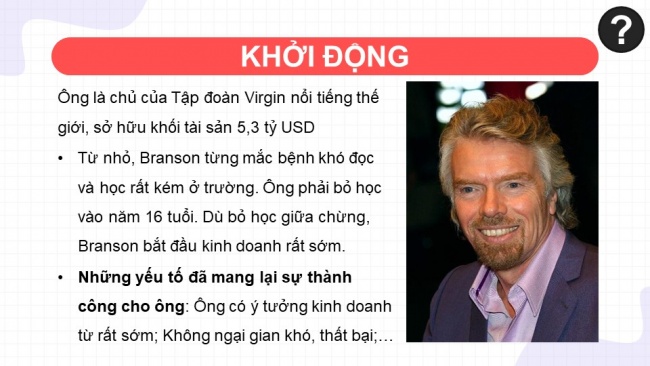 Soạn giáo án điện tử kinh tế pháp luật 11 CTST Bài 7: Năng lực cần thiết của người kinh doanh