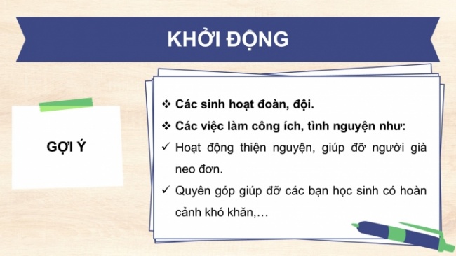 Soạn giáo án điện tử Ngữ văn 8 CTST Bài 4 Viết: Viết bài văn kể lại một hoạt động xã hội