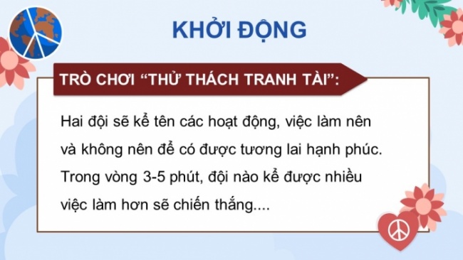 Soạn giáo án điện tử Công dân 8 CTST Bài 6: Xác định mục tiêu cá nhân