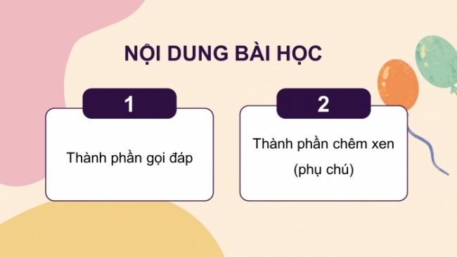 Soạn giáo án điện tử Ngữ văn 8 KNTT Bài 8 TH tiếng Việt: Thành phần biệt lập (Thành phần gọi - đáp, Thành phần chêm xen)