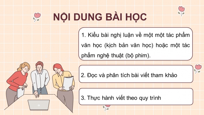 Soạn giáo án điện tử ngữ văn 11 CTST Bài 5: Viết văn bản nghị luận về một tác phẩm nghệ thuật