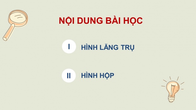 Soạn giáo án điện tử toán 11 Cánh diều Chương 4 Bài 5: Hình lăng trụ và hình hộp