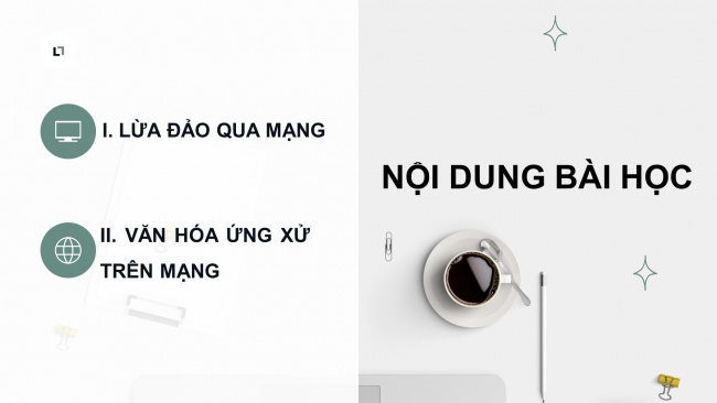 Soạn giáo án điện tử tin học ứng dụng 11 Cánh diều Chủ đề D: Phòng tránh lừa đảo và ứng xử văn hoá trên mạng