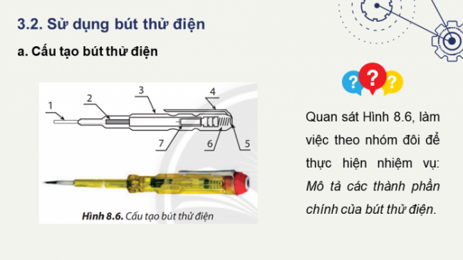 Soạn giáo án điện tử Công nghệ 8 CTST Bài 8: An toàn điện (P2)