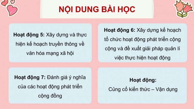 Soạn giáo án điện tử hoạt động trải nghiệm 11 Cánh diều Chủ đề 5: Xây dựng cộng đồng văn minh (P3)