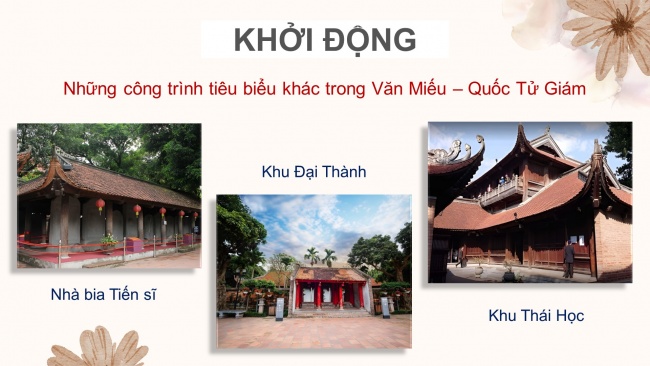 Soạn giáo án điện tử lịch sử và địa lí 4 cánh diều Bài 10: Văn Miếu – Quốc Tử Giám