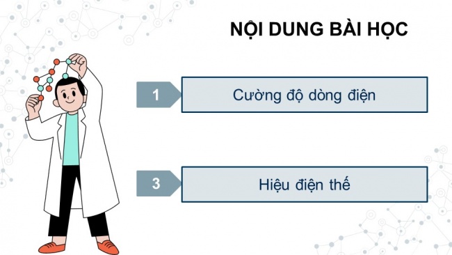 Soạn giáo án điện tử KHTN 8 KNTT Bài 24: Cường độ dòng điện và hiệu điện thế