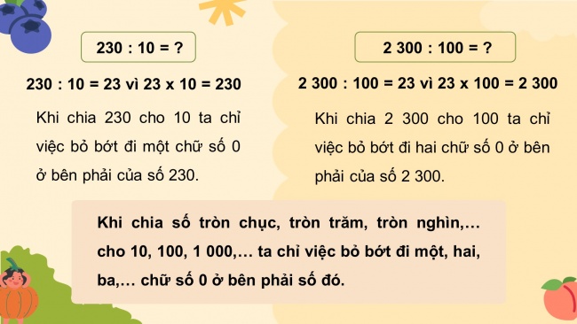 Soạn giáo án điện tử toán 4 cánh diều Bài 39. Chia cho 10, 100, 1 000,…