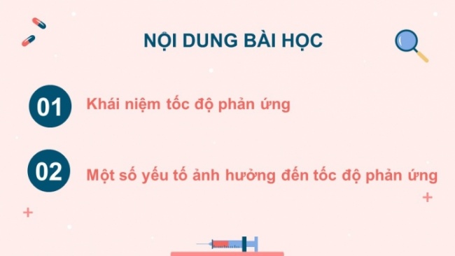 Soạn giáo án điện tử KHTN 8 KNTT Bài 7: Tốc độ phản ứng và chất xúc tác