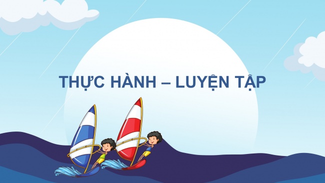 Soạn giáo án điện tử toán 4 cánh diều Bài 48. Luyện tập