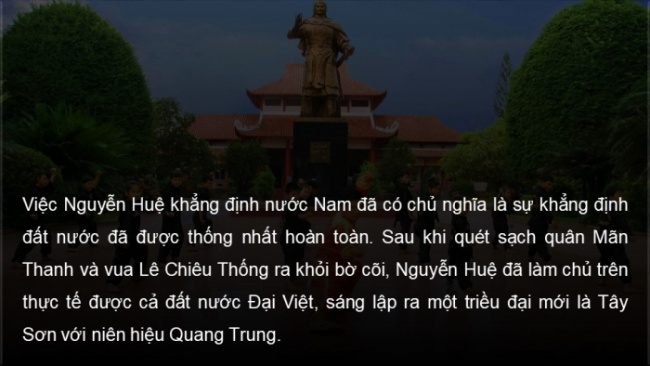 Soạn giáo án điện tử Lịch sử 8 CTST Bài 8: Phong trào Tây Sơn (P1)