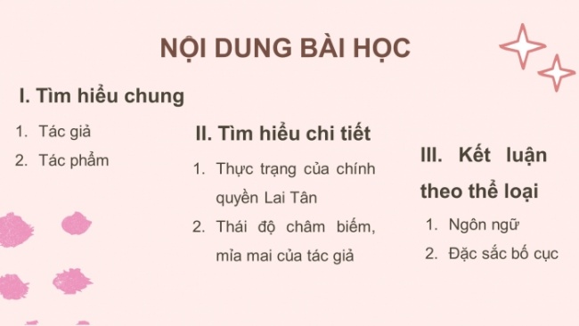 Soạn giáo án điện tử Ngữ văn 8 KNTT Bài 4 Đọc 2: Lai Tân