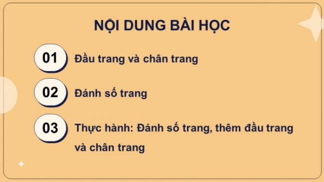 Soạn giáo án điện tử Tin học 8 KNTT Bài 9a: Tạo đầu trang, chân trang cho văn bản